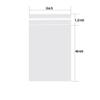 3 x 4-inch Clear Cellophane Bags by BaShiDer, 100Pcs Clear Plastic Bags for Cookie, Candy, Jewelry, Crafts view 2