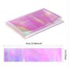 Outus Iridescent Cellophane Film Rainbow Cellophane Wrapping DIY Craft Decorations for Gift Baskets Fairy Butterfly Supply Party Festival celebrations(39 x 236 Inch,Pink) view 2