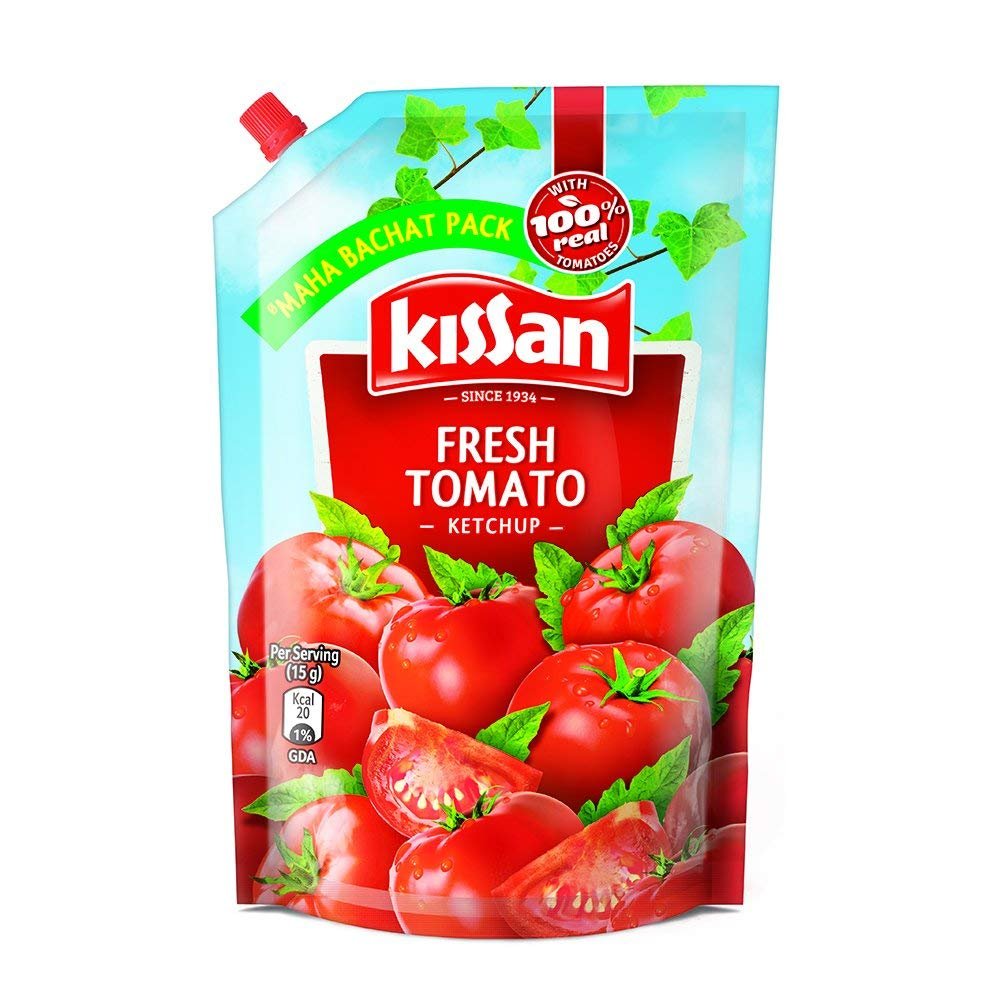 BBRATS Kissan Fresh Tomato Ketchup, 950g