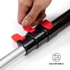 30 Foot High Reach Dusting Kit with 6-24 Foot Extension Pole // High Ceiling and Cobweb Duster with Telescopic Pole // Microfiber and Outdoor & Indoor Extendable Duster Cleaning Kit view 4