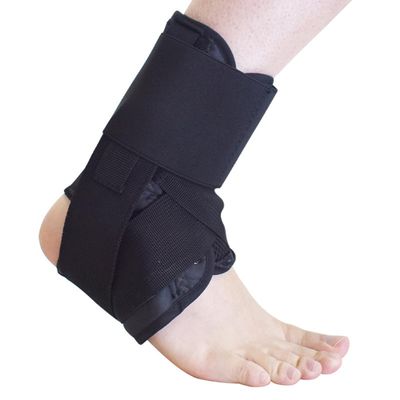1 Pack Ankle Brace for Men Women, Breathable Adjustable Compression Ankle Support Wrap Foot Ankle Sleeve for Plantar Fasciitis Achilles Tendon Minor Sprains Sports Injuries Joint Pain Relief, 3 Sizes (Large (Pack of 1))
