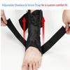 1 Pack Ankle Brace for Men Women, Breathable Adjustable Compression Ankle Support Wrap Foot Ankle Sleeve for Plantar Fasciitis Achilles Tendon Minor Sprains Sports Injuries Joint Pain Relief, 3 Sizes (Large (Pack of 1)) view 2
