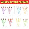 24 Circus Party Favors Drinking Straws for Circus Carnival Party Supplies with 2 PCS Straws Cleaning Brush view 4