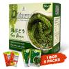 NAMISO OKINAWA Organic Sea Grapes,Organic Seaweed, Umibudo, Green Caviar, Dehyrated lato, Seagrapes , Superfood - Enhance Health, Boosting Immune System (3.5 Oz (Pack of 5), 1 box) view 1