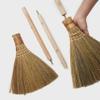 TTS Handmade Whisk Sweeping Broom - Vietnamese Straw Soft Broom for Indoor or Outdoor Sweeping - 9.45" Width, 39.37" Length view 4