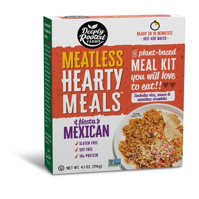 Deeply Rooted Meatless Crumbles (Fiesta Mexican, Hearty Meals)