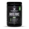 Wilderness Athlete - Brute Force Pre-Workout | Best Pre Workout Powder for Women & Men - Preworkout Drink Supplements with Natural Caffeine - Workout Supplement for Men & Women (Green Apple) view 1