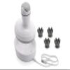 Eternal Living Hair Scalp Massager with Kneading Massage Nodes, White view 3