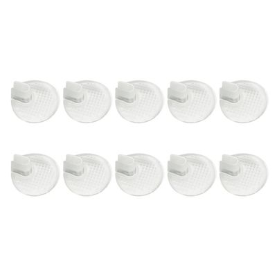 5pairs Transparent Gel Forefoot Cushions of Comfortable Insoles for Sandals Slippers Shoes Non- Metatarsal Pads for Toe and