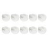 5pairs Transparent Gel Forefoot Cushions of Comfortable Insoles for Sandals Slippers Shoes Non- Metatarsal Pads for Toe and view 1