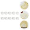 5pairs Transparent Gel Forefoot Cushions of Comfortable Insoles for Sandals Slippers Shoes Non- Metatarsal Pads for Toe and view 2