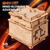 ESC WELT Orbital Box - Creative Gift Box for Money, Vouchers, Gift Cards - Bridesmaid Proposal Gift Box for Jewellery - 3D Puzzles for Adults for Presents with Lids - Unique Puzzle Gift Box view 2