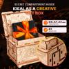 ESC WELT Orbital Box - Creative Gift Box for Money, Vouchers, Gift Cards - Bridesmaid Proposal Gift Box for Jewellery - 3D Puzzles for Adults for Presents with Lids - Unique Puzzle Gift Box view 3