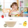 100 Pack 8oz Compostable Paper Bowls,Heavy-Duty Disposable Natural Bagasse Bowls,Biodegradable Soup Bowls,Eco-Friendly,Heat Resistant,for Ice Cream,Salad,Soup,Snack,Dessert,Pasta,Hot or Cold Use view 2