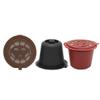 3 Pcs Refillable Reusable Espresso Capsule for Coffee Machine Reusable Capsule Refill Empty Capsule view 1
