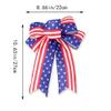 2pcs Red Blue Stat Pull Bow Present Bows for Gift Wrapping Bouquet Gift Packing Party Wedding Car Room Decor view 2