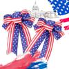 2pcs Red Blue Stat Pull Bow Present Bows for Gift Wrapping Bouquet Gift Packing Party Wedding Car Room Decor view 4
