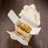 Lucky Star 50x Champagne Gold Laser Cut Wedding Favor Boxes Candy Birthday Party Baby Shower Chocolate Gift view 4