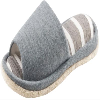 Basic Standard Women's Slippers, Room Shoes, Cleaning Slippers, Stylish, Simple, Spring, Summer, Border, Washable, Polycotton, Indoor, Mop Slippers, Women's, Gray