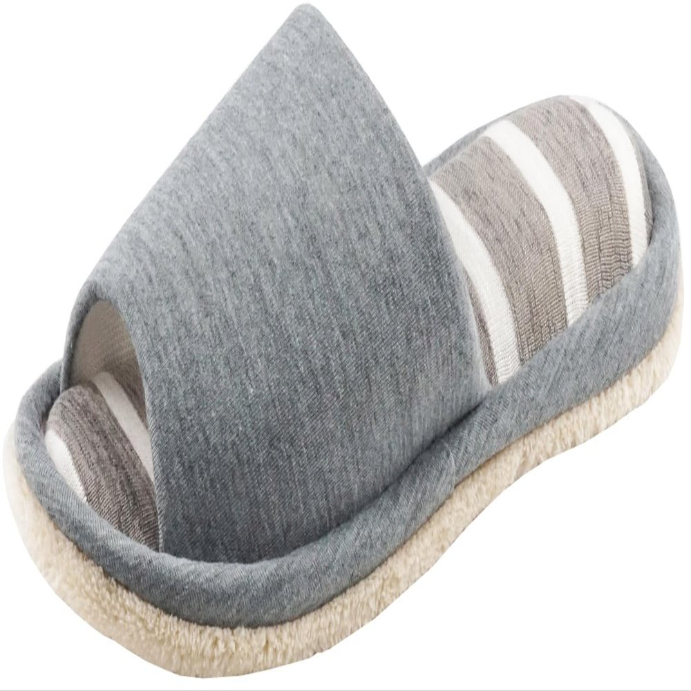 Basic Standard Women's Slippers, Room Shoes, Cleaning Slippers, Stylish, Simple, Spring, Summer, Border, Washable, Polycotton, Indoor, Mop Slippers, Women's, Gray