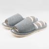 Basic Standard Women's Slippers, Room Shoes, Cleaning Slippers, Stylish, Simple, Spring, Summer, Border, Washable, Polycotton, Indoor, Mop Slippers, Women's, Gray view 2