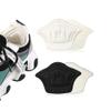 2pairs Heel Cushioning Pads Sponge and Cloth Material Blister Protective Mats for Sneakers Unisex Rear Heel Inserts for Comfortable Footwear Use view 1