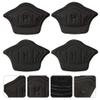 2pairs Heel Cushioning Pads Sponge and Cloth Material Blister Protective Mats for Sneakers Unisex Rear Heel Inserts for Comfortable Footwear Use view 2