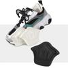 2pairs Heel Cushioning Pads Sponge and Cloth Material Blister Protective Mats for Sneakers Unisex Rear Heel Inserts for Comfortable Footwear Use view 3