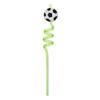 12 Pack Drinking Staws Soccer Ball Party Straws for Men Women Soccer Theme Party view 4