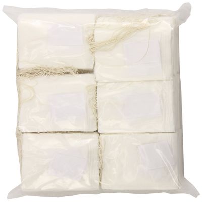 Special Tea Empty Tea Bags with String Bulk Case, 2.36" x 3.15" (60mm x 80mm), 5000 Count