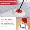 3 Pack Mop Replace Head for O Cedar, Mop Head Replacement, Microfiber EasyWring Spin Mop Head Refill for Ocedar, Mop Refill Head Safe Compatible with Spin Mop for Cleaning All Hard-surfaced Floors view 4