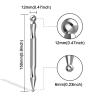 Acupuncture Pen, Facial Reflexology Tools Stainless Steel, Trigger Point Massager Tool, Deep Tissue Massage Tool view 2