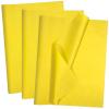 100 Sheets Yellow Tissue Paper Artdly 14 x 20 Inches Yellow Wrapping Paper Bulk for Weddings Birthday DIY Project Christmas view 1