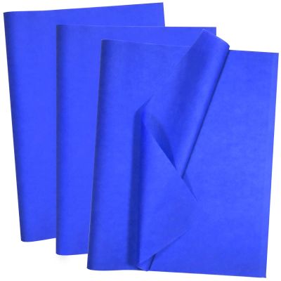 100 Sheets Blue Tissue Paper Artdly 14 x 20 Inches Blue Wrapping Paper Bulk for Weddings Birthday DIY Project Christmas