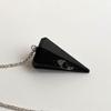 VIE Pendulum with Chain (Black Agate) view 3