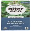 ALTER ECO CHOCOLATE BAR DARK BLACKKOUT 85%, 2.82OZ, 12PACK view 1