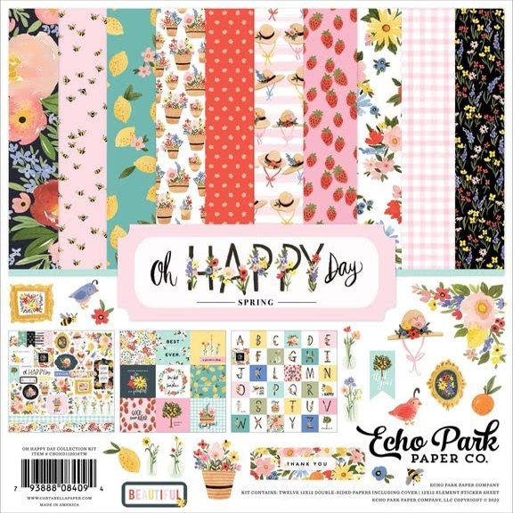 Echo Park Paper Oh Happy Day Collection TM