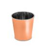 Zappy 124 Rose Gold Plastic Shot Glasses - 1 oz Disposable Metallic Cups for Tasting Whiskey, Liquor Samples, Weddings and Parties view 2