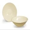 " OCCASIONS " 120 Piece Plates Pack, Disposable Wedding Party Plastic Bowls (16oz Soup Bowl, Bali in Ivory & Gold) view 1