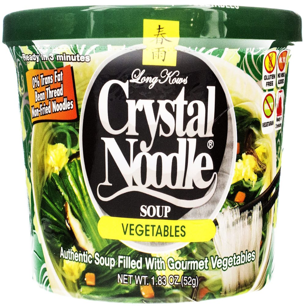 Crystal Noodles Soup Vegetables, 1.83 oz (Pack of 6)