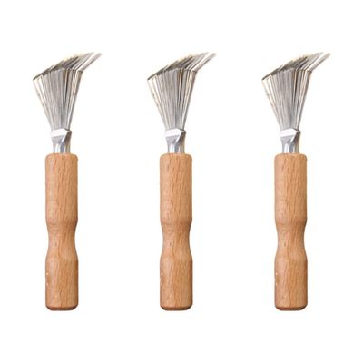 FOMIYES 3pcs Hair Brush Cleaner Tool Comb Cleaner for Easy Hair Removal Ergonomic Design and Space-saving Cleaning