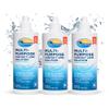 Cruelty-Free Contact Lens Solution 12oz - Multipurpose Cleaner & Sterile Isotonic Eye Contacts Care by Clear Conscience (3 Pack) view 1