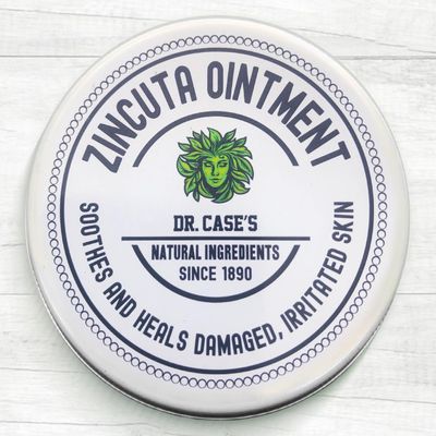 Zincuta Healing Ointment - All Natural Relief for Dry, Cracked Skin, Eczema, Chapped Lips, Burns, Rashes and More (4 Oz Tin)