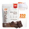 310 Nutrition Meal Replacement Shake Powder Starter Kit with Shaker Cup  Vegan Protein, Fiber & Superfood Blend  Sugar-Free, Low Carb, Keto & Paleo Friendly  Chocolate Bliss - 14 Servings view 1