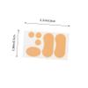 15pcs Heel Protectors Wear-Resistant Adhesive Stickers for High Heels Blister Prevention and Cushion Pads for Comfortable Walking Self-Adhesive Foot Stickers for All-Day Use view 2