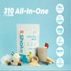310 Nutrition All-in-One Meal Replacement Shake Powder with Shaker Cup Starter Kit - Vegan Protein, Superfood Blend, Sugar-Free, Low Carb, Keto and Paleo Friendly - Vanilla Creme 28 Servings view 3