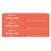 Amazon Basics Plastic Wrap, 300 Sq Ft, Pack of 3, 100 Sq Ft Rolls view 1