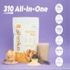 310 Nutrition Meal Replacement Shake Powder Starter Kit with Shaker Cup - Vegan Protein, Fiber & Superfood Blend - Sugar-Free, Low-Carb, Keto & Paleo Friendly - Caramel Sundae - 14 Servings view 3