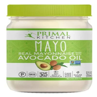Primal Kitchen Mayo made with Avocado Oil, Whole30 Approved, Certified Paleo, and Keto Certified, 12 Ounces