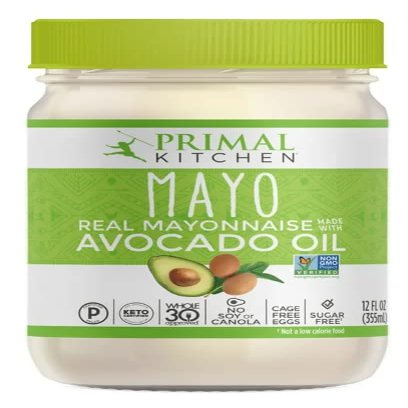Primal Kitchen Mayo made with Avocado Oil, Whole30 Approved, Certified Paleo, and Keto Certified, 12 Ounces